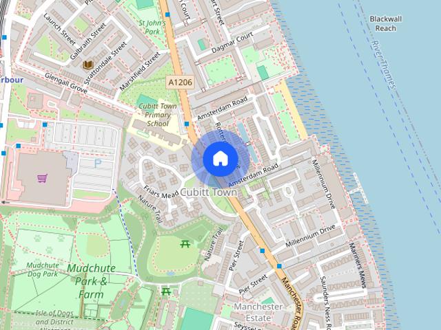 Apartment for rent in Cubitt Town, Cubitt Town