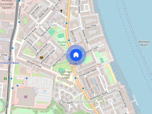 Apartment for rent in Isle Of Dogs, Greater London