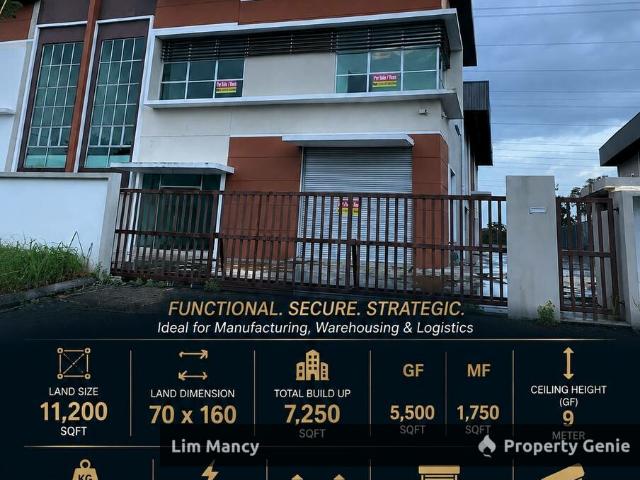 Warehouse for sale in Johore Bahru, Johor