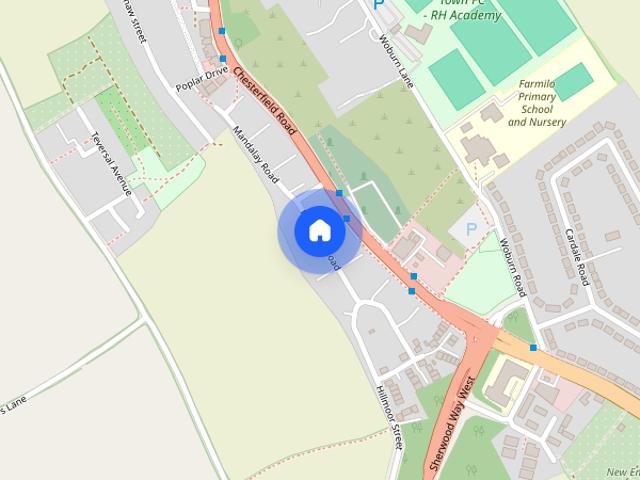 House for rent in Pleasley Hill, Potters Corner