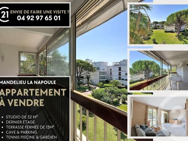 Appartement vente à Mandelieu-la-Napoule, Alpes-Maritimes