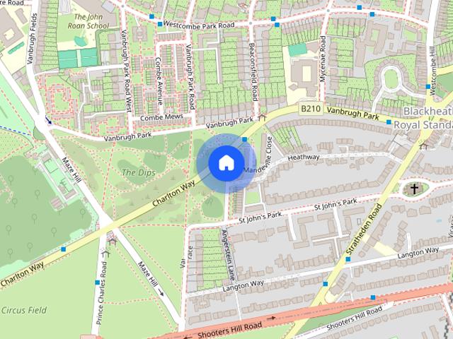 House for rent in East Greenwich, Greater London