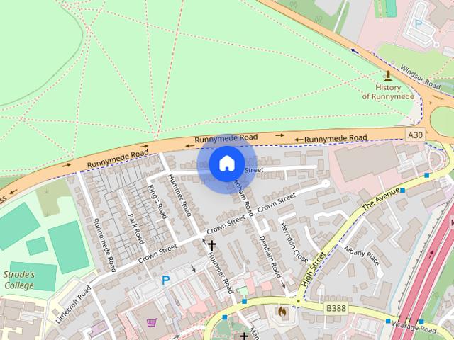 Apartment for rent in Row Town, Surrey