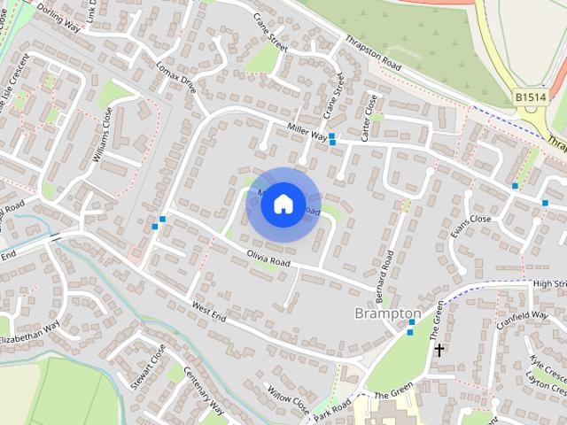 House for rent in Brampton, Huntingdonshire