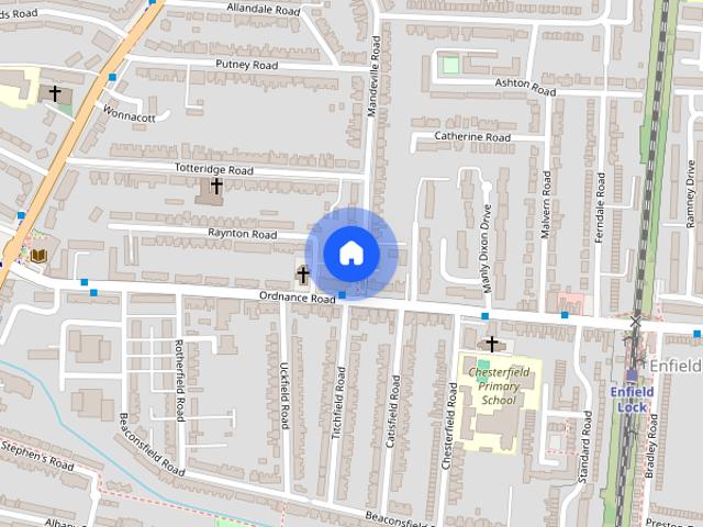 Apartment for rent in Freezywater, Greater London