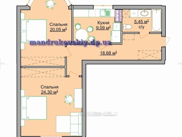Квартира продажа в Подгородном, Тернопольской области