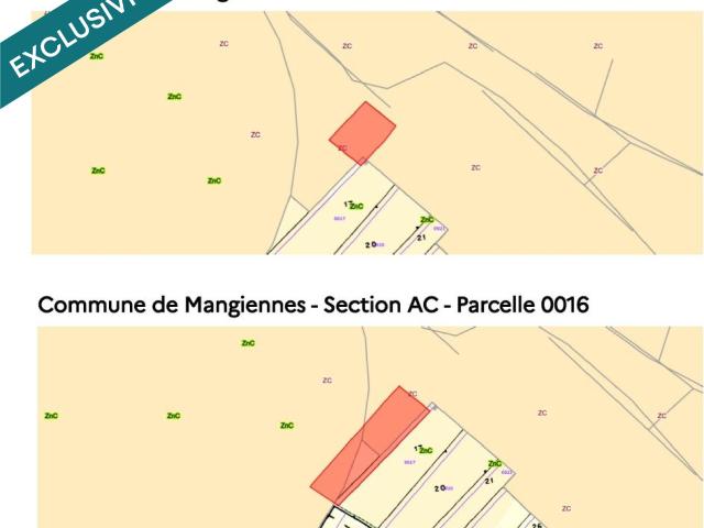 Terrain vente à Verdun, Mangiennes