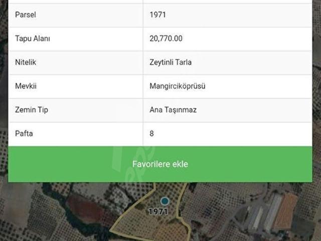 Güvendik, Kırkağaç içerisinde satılık Arsa