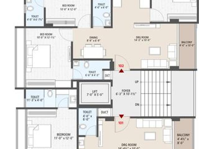 Flat for sale in Maninagar - Ahmedabad, Gujarat