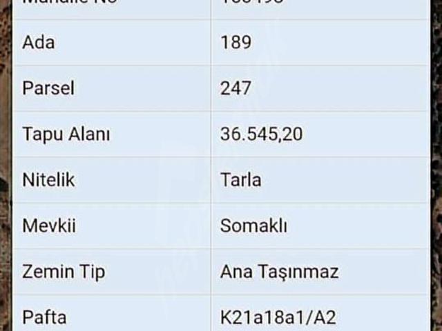 Demirci, Manisa içerisinde satılık Arsa
