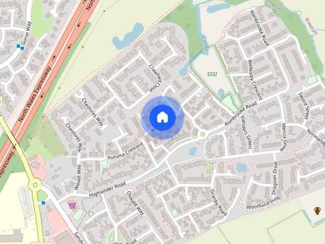 House for rent in Huntington, Cheshire