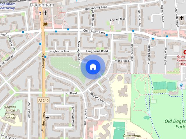 House for rent in London Borough of Barking and Dagenham, Greater London