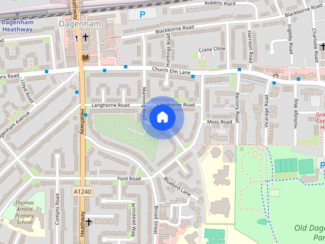 House for rent in London Borough of Barking and Dagenham, Greater London