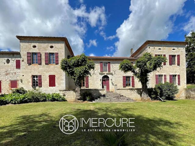 Château vente à Agen, Clermont-soubiran