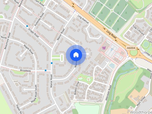 House for rent in Woodthorpe, Elmfield