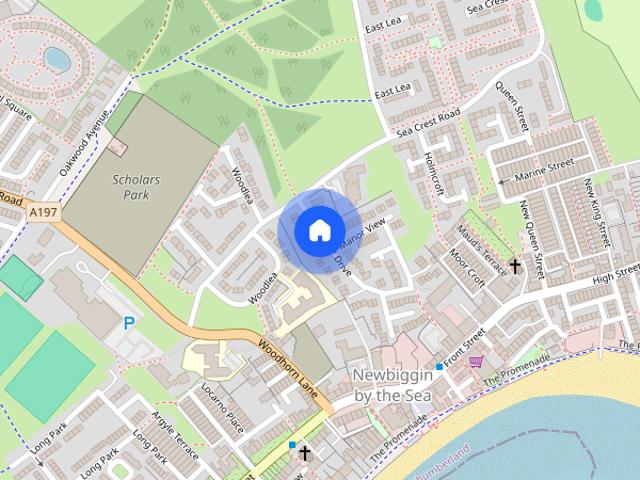 House for rent in Newbiggin by the Sea, Northumberland