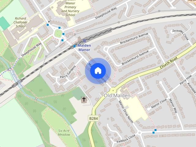 House for rent in Old Malden, Greater London