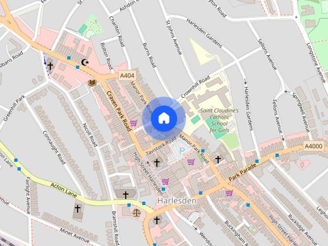 Apartment for rent in Harlesden, Greater London