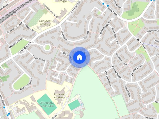 House for rent in Lichfield, Boley Park