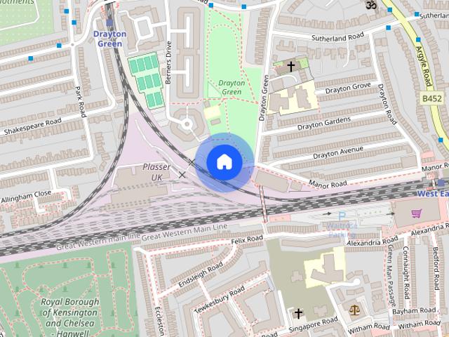 Apartment for rent in London Borough of Ealing, Hanwell