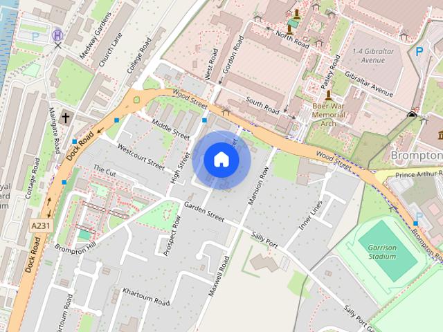 Apartment for rent in Brompton, Gillingham