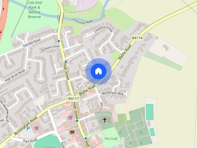 Apartment for rent in Coleshill CP, North Warwickshire