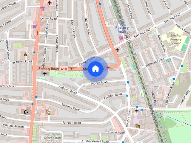 House for rent in London Borough of Hackney, Greater London