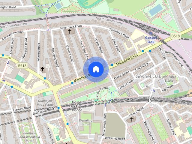 Apartment for rent in Gospel Oak, Greater London