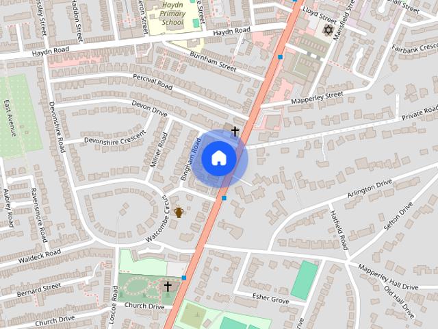 Apartment for rent in Sherwood, City of Nottingham