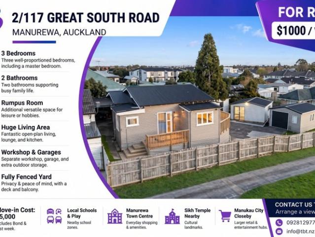 House for rent in Manurewa