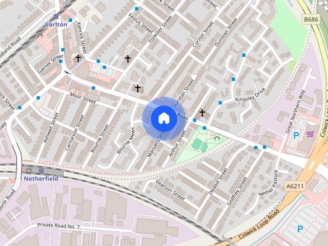 House for rent in Netherfield, Gedling
