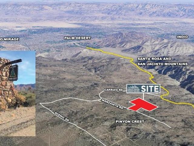 Land for sale in Mountain Center, California