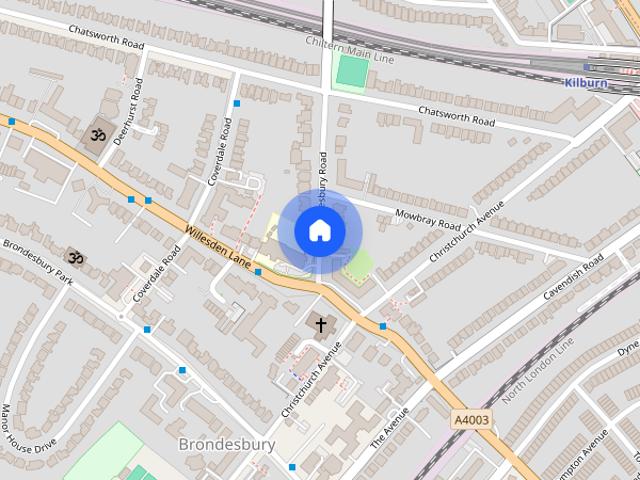 Apartment for rent in Brondesbury, Greater London