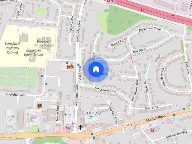 House for rent in Larkfield, Tonbridge and Malling