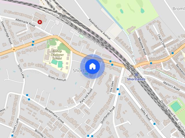 Apartment for rent in Shortlands, Greater London