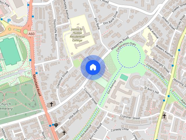 Apartment for rent in Mapperley Park, City of Nottingham