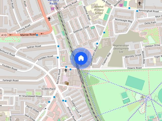 Apartment for rent in Shacklewell, Greater London
