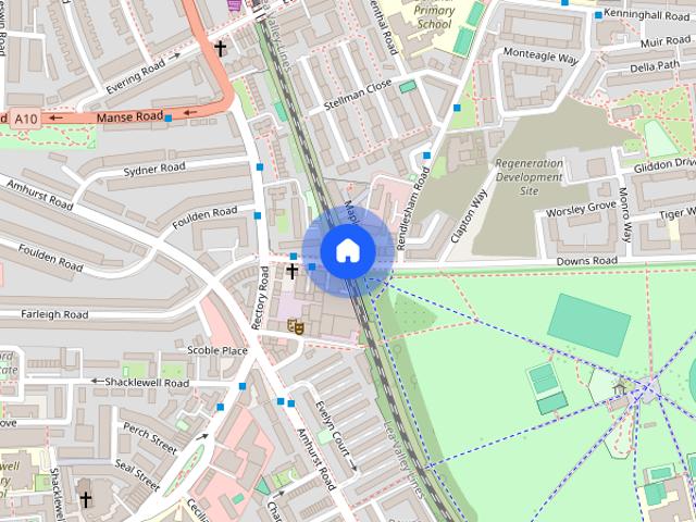 Apartment for rent in Shacklewell, Greater London