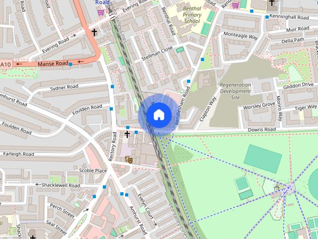 Apartment for rent in Shacklewell, Greater London