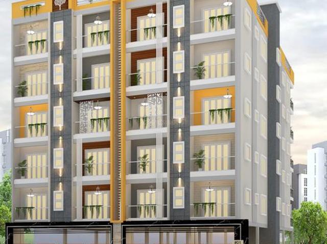 Flat for sale in Bangalore East, Cox Town - Bangalore
