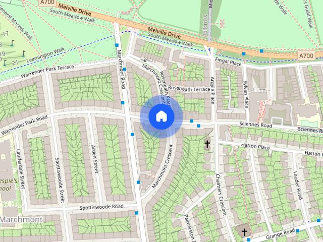 Apartment for rent in Marchmont, Scotland