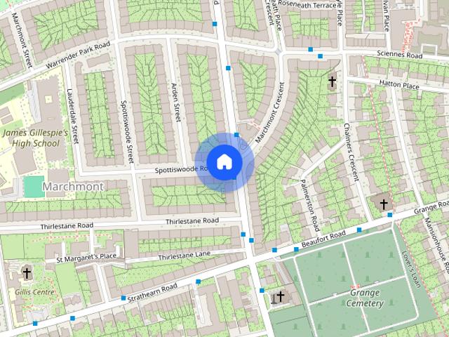 Apartment for rent in Marchmont, Scotland