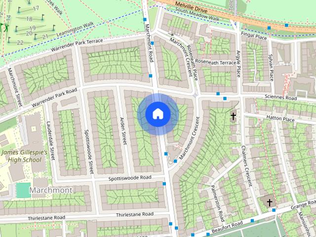 Apartment for rent in Marchmont, Scotland