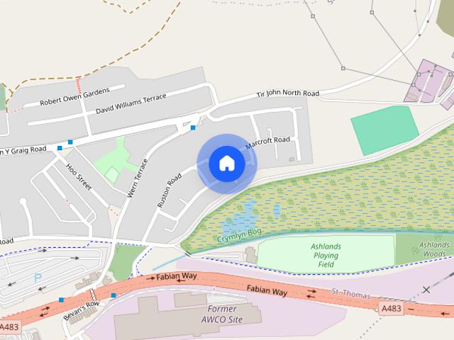 House for rent in Nangreaves, Wales