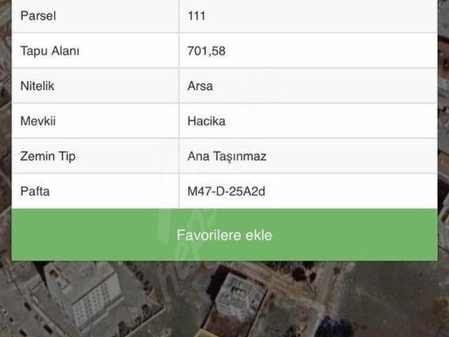 Bahçebaşı Mahallesi, Dargeçit içerisinde satılık Arsa