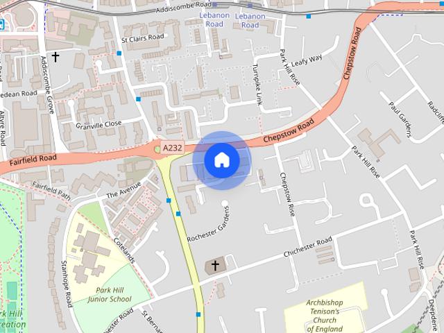 Apartment for rent in London Borough of Croydon, Addiscombe