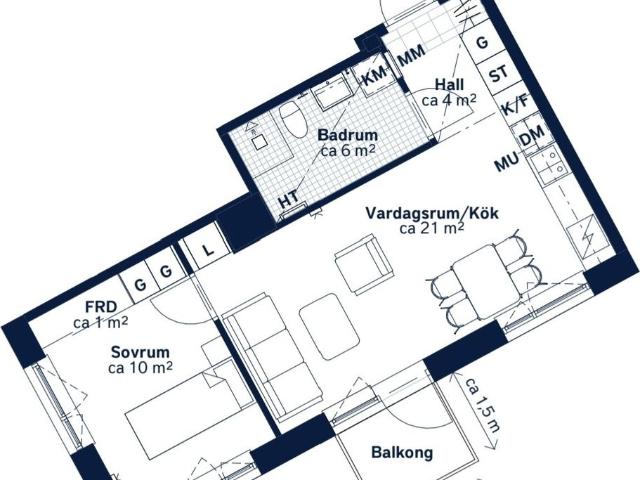 Lägenhet hyra i Åkersberga, Stockholms län