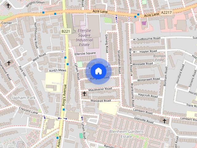 Apartment for rent in Blenheim Gardens Estate, Greater London