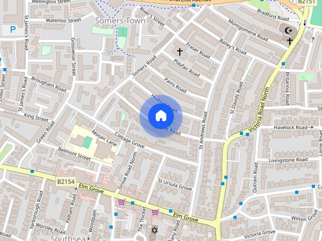 House for rent in Somers Town, City Of Portsmouth