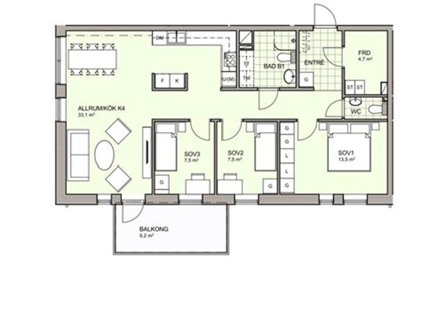 Lägenhet hyra i Helsingborg, Skåne